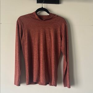 Patagonia Capilene- Rust Long Sleeve Hoodie